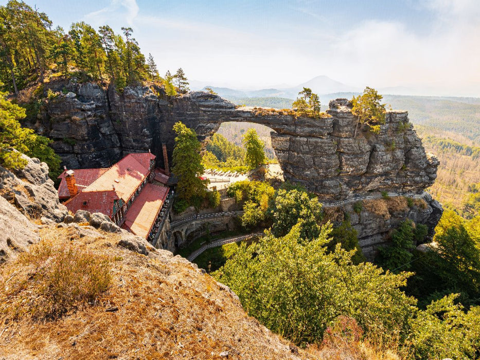 Prebischtor, Böhmische Schweiz - CALVENDO Foto-Puzzle'