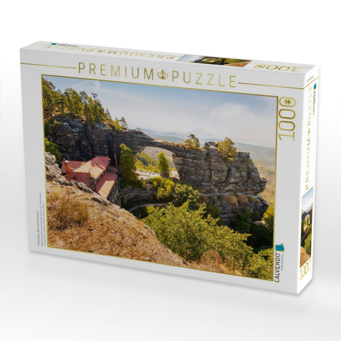 Prebischtor, Böhmische Schweiz - CALVENDO Foto-Puzzle'
