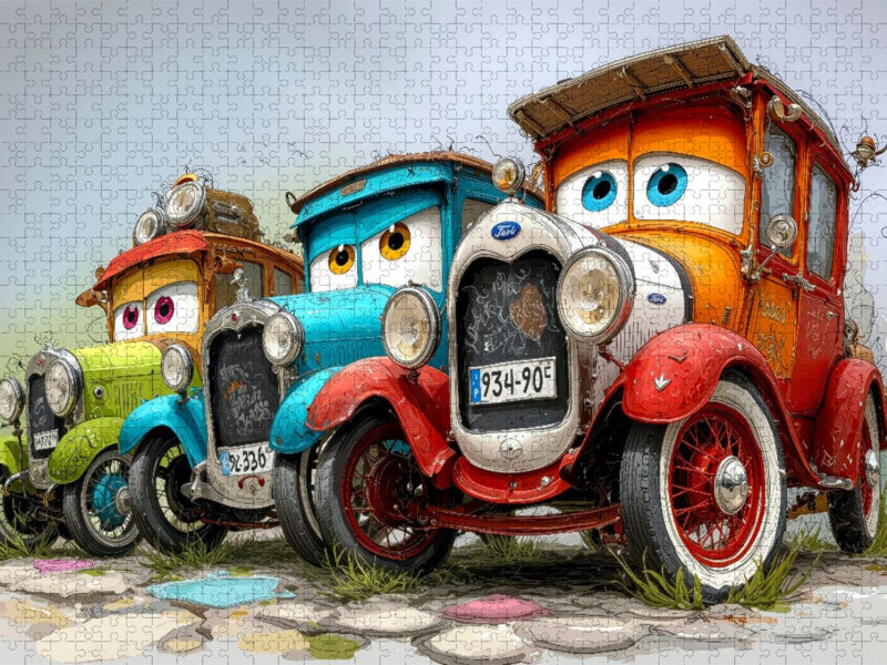 Lust auf eine gemütliche Ausfahrt? - CALVENDO Foto-Puzzle'
