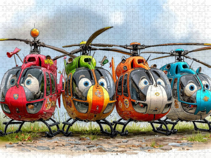 Wir sind keine Heuschrecken - CALVENDO Foto-Puzzle'