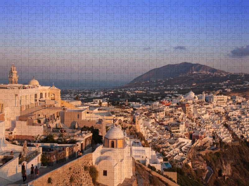 Blick auf Imerovigli, Santorini,Griechenland - CALVENDO Foto-Puzzle'