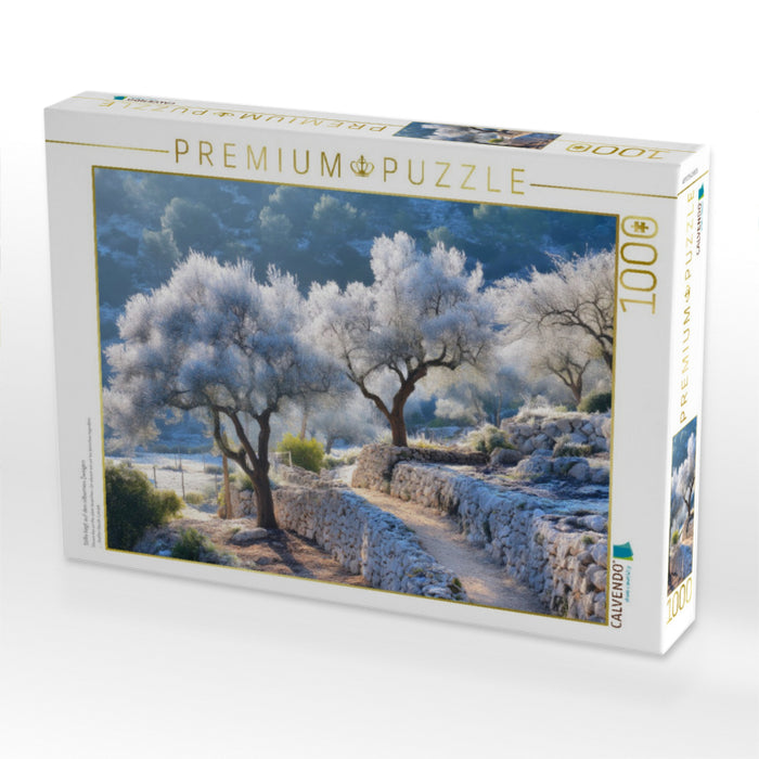 Stille liegt auf den silbernen Zweigen - CALVENDO Foto-Puzzle'