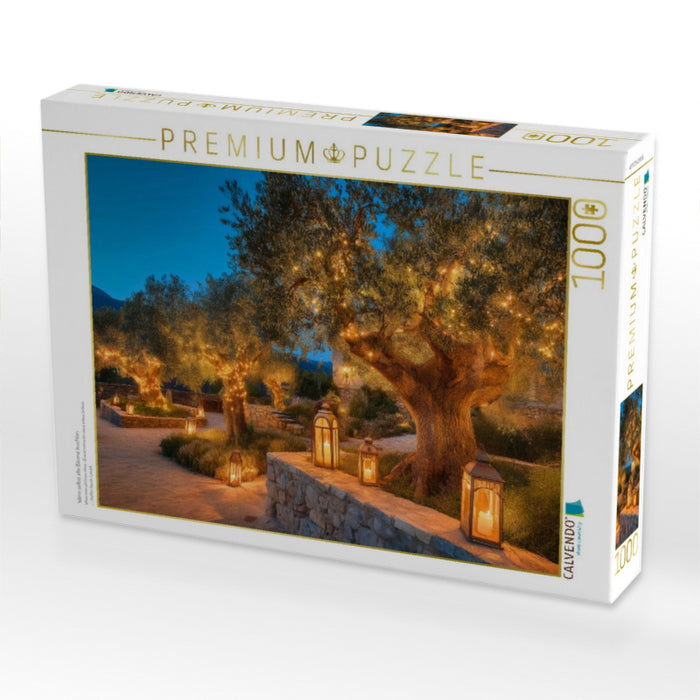 Wenn selbst alte Bäume leuchten - CALVENDO Foto-Puzzle'