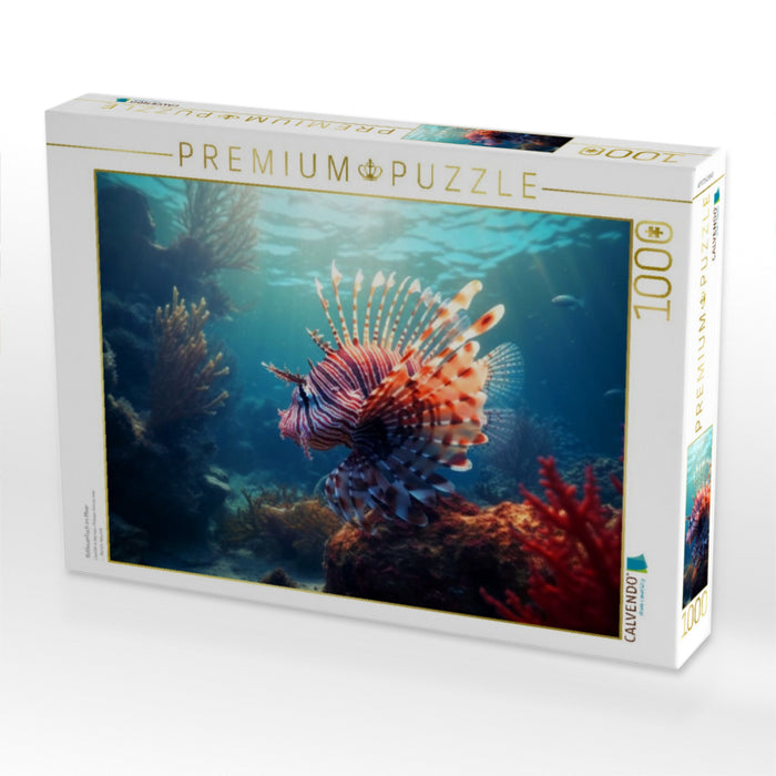 Rotfeuerfisch im Meer - CALVENDO Foto-Puzzle'