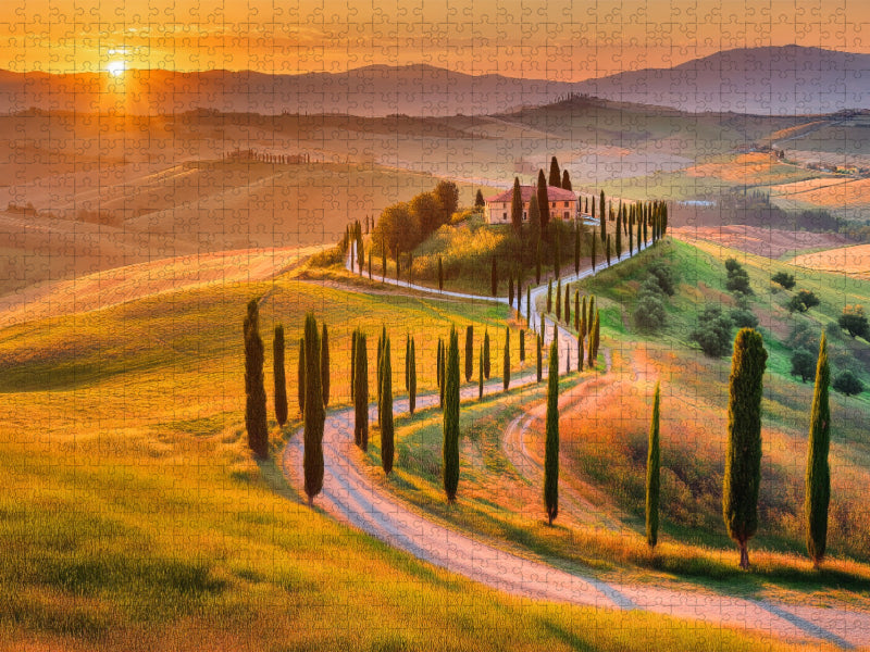 Ein Weg durch Zeit und Genuss - CALVENDO Foto-Puzzle'