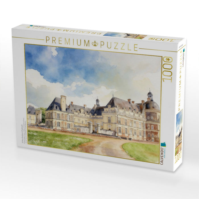 Schloss Goulaine in Frankreich - CALVENDO Foto-Puzzle'