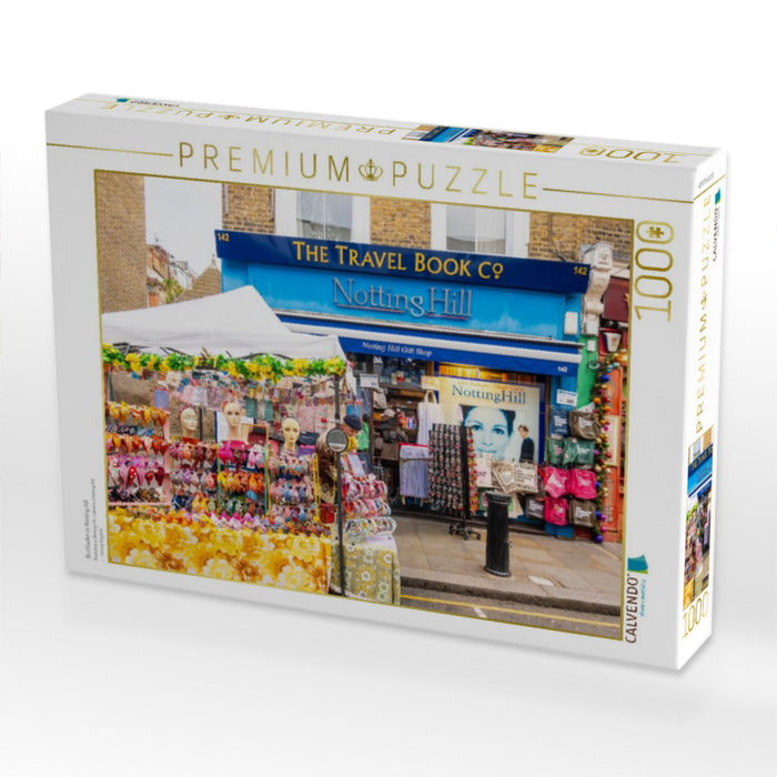 Buchladen in Notting Hill - CALVENDO Foto-Puzzle'