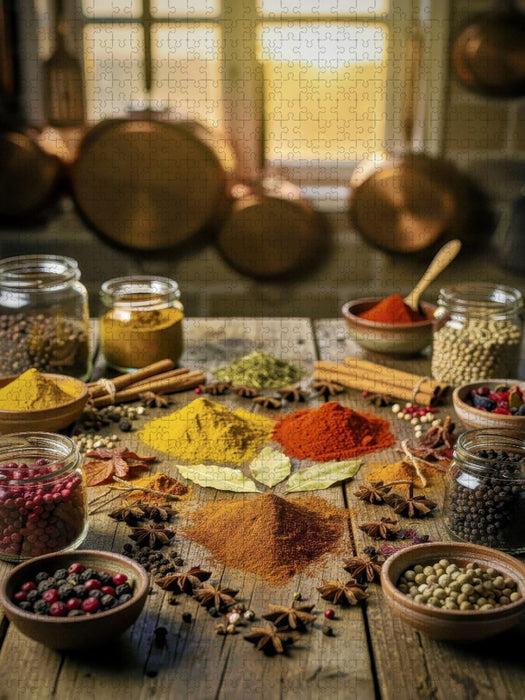 Kalorien? Werden hier nur aus Versehen gemacht. - CALVENDO Foto-Puzzle'