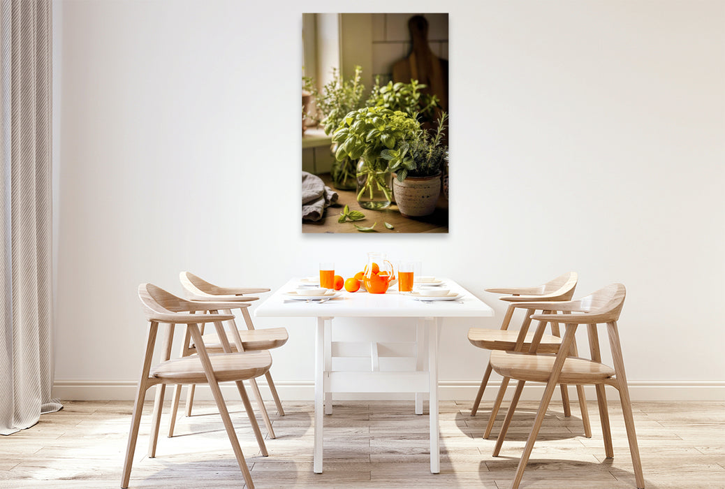 Premium Textil-Leinwand Küche: Der Ort, an dem Magie und Chaos koexistieren.