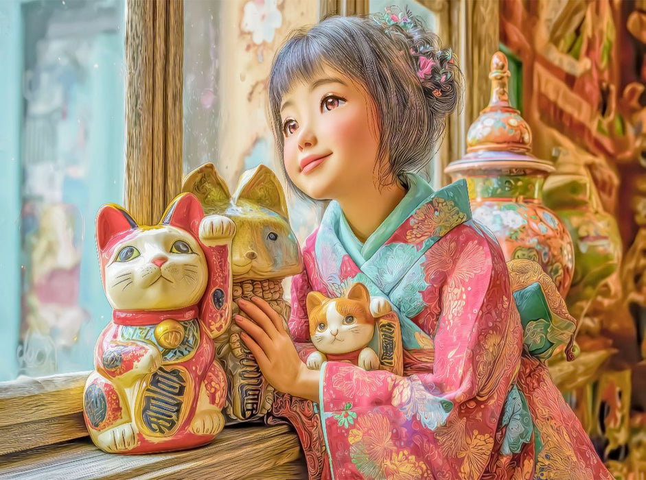 Japanisch inspirierte Werke - CALVENDO Foto-Puzzle'