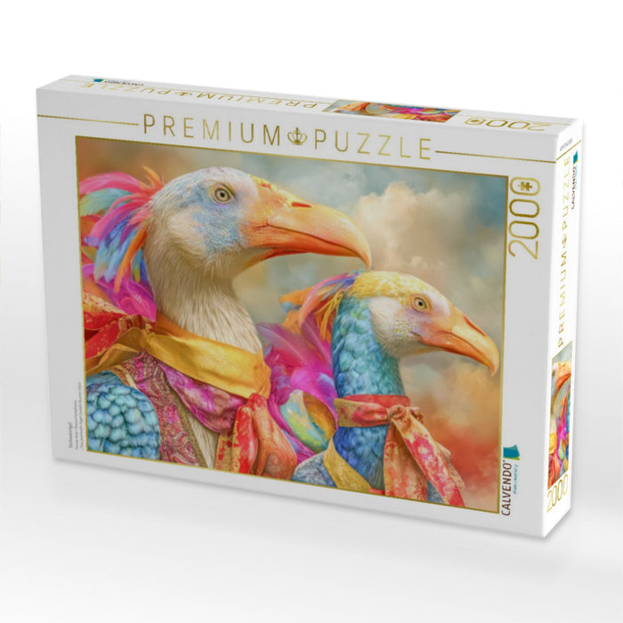 Fantasievögel - CALVENDO Foto-Puzzle'