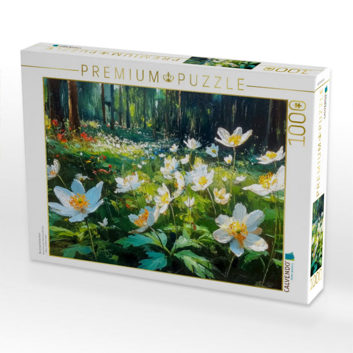 Buschwindröschen - CALVENDO Foto-Puzzle'