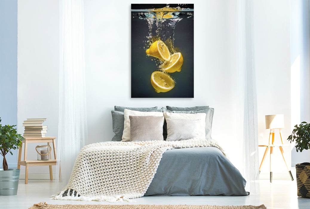 Premium Textil-Leinwand Obst, das Sonne in deinen Alltag bringt.