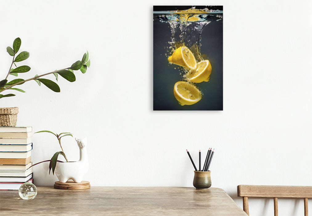 Premium Textil-Leinwand Obst, das Sonne in deinen Alltag bringt.