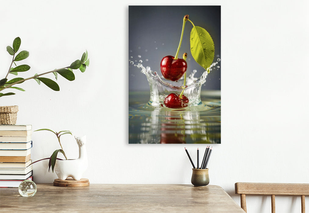 Premium Textil-Leinwand So frisch wie der Moment.