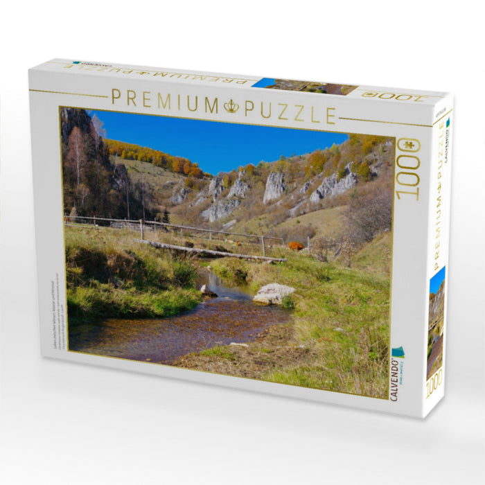 Leben zwischen Wiesen, Wasser und Himmel - CALVENDO Foto-Puzzle'