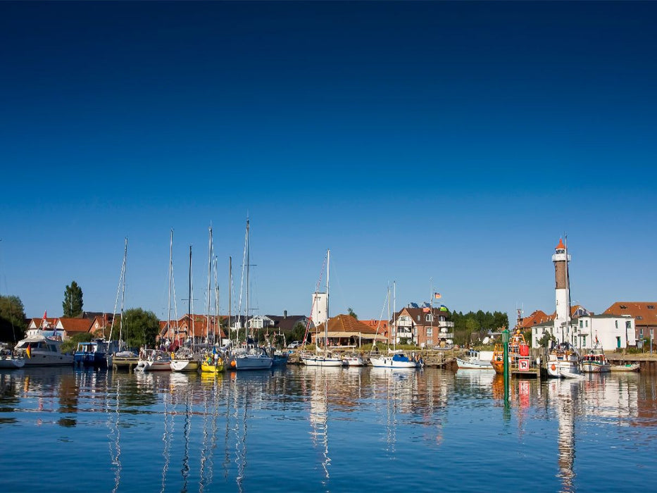Hafen von Timmendorf, Insel Poel, Mecklenburg-Vorpommern, Deutschland - CALVENDO Foto-Puzzle'