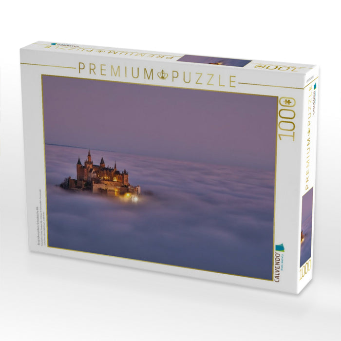 Burg Hohenzollern, Schwäbische Alb - CALVENDO Foto-Puzzle'
