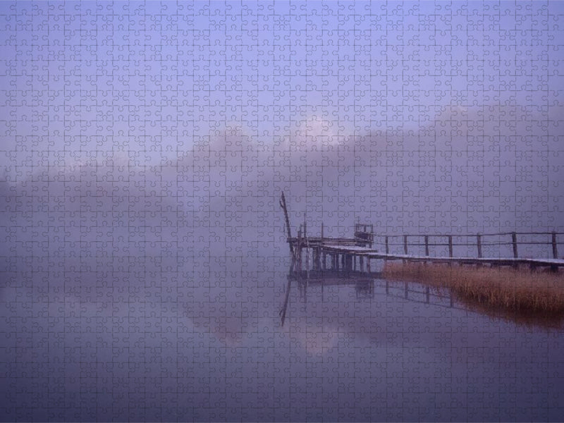 Lej da Staz, Oberengadin - CALVENDO Foto-Puzzle'