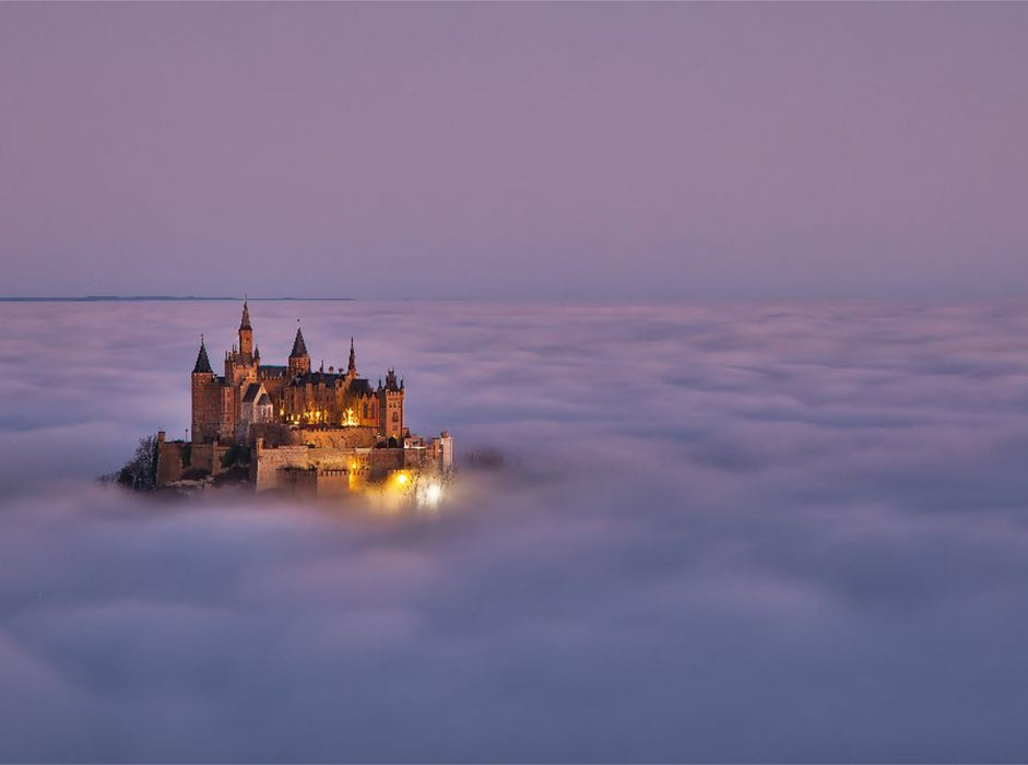 Burg Hohenzollern, Schwäbische Alb - CALVENDO Foto-Puzzle'