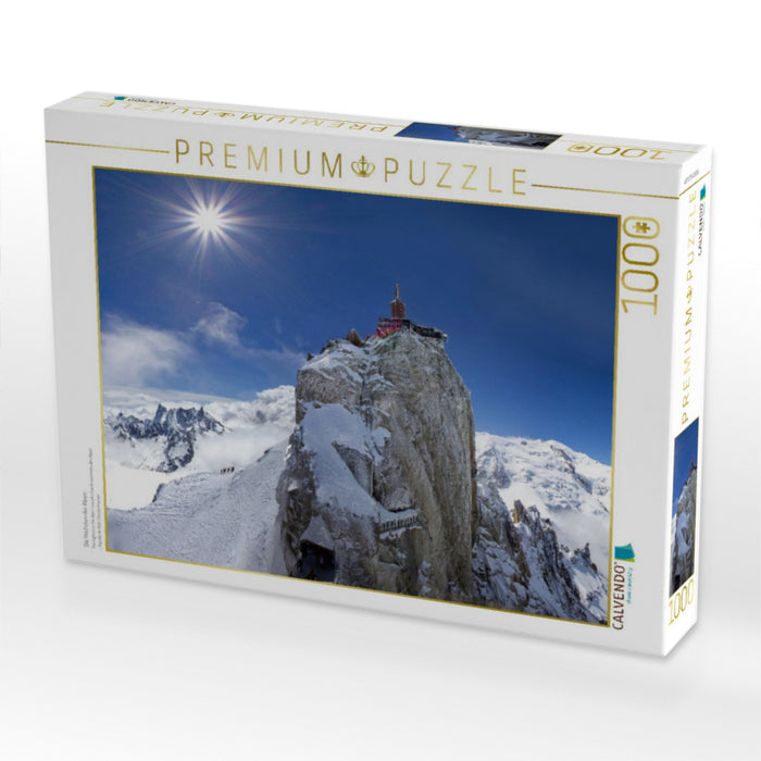 Die Höchsten der Alpen - CALVENDO Foto-Puzzle'