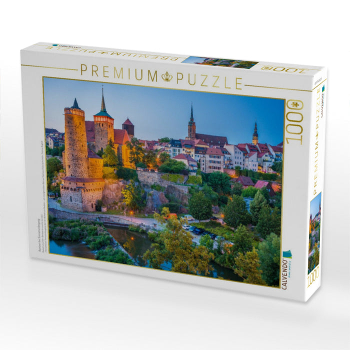 Bautzen bei Sonnenuntergang - CALVENDO Foto-Puzzle'