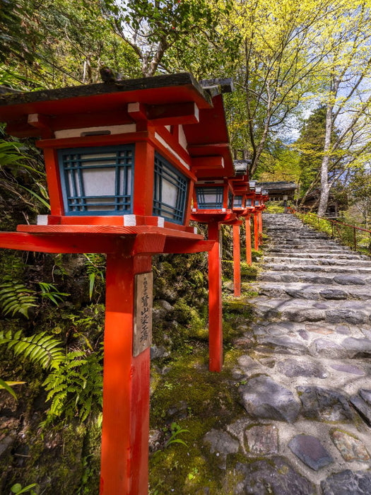 Treppen zum Kifune Schrein - CALVENDO Foto-Puzzle'