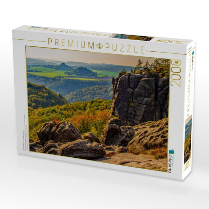 Zirkelstein und zur Kaiserkrone - CALVENDO Foto-Puzzle'