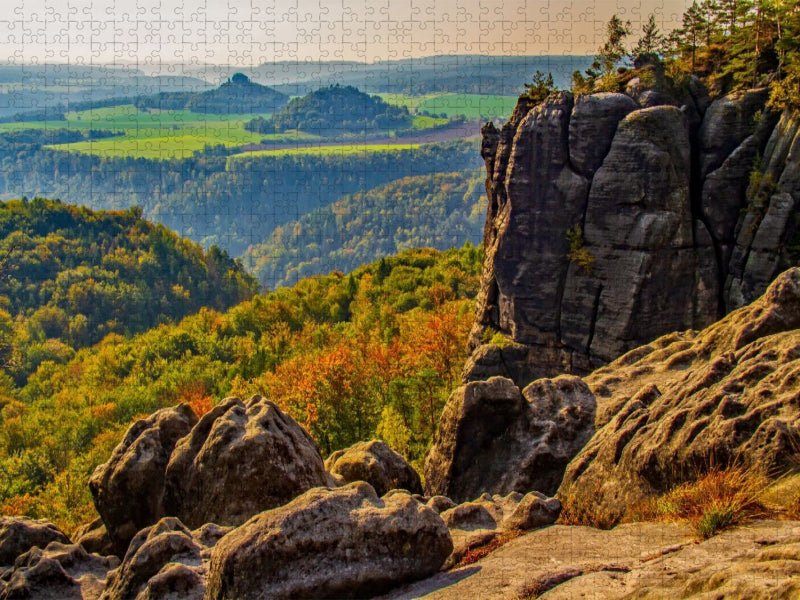Zirkelstein und zur Kaiserkrone - CALVENDO Foto-Puzzle'