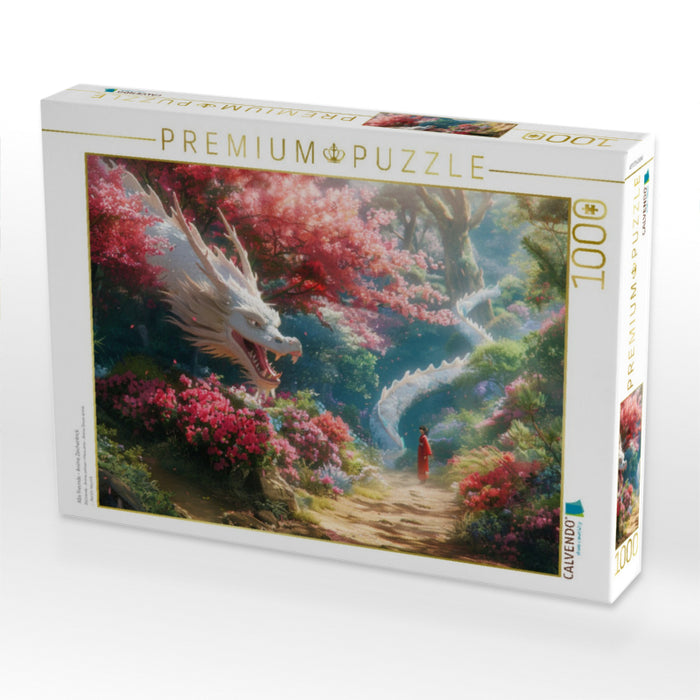 Alte Freunde - Anime Zeichentrick - CALVENDO Foto-Puzzle'