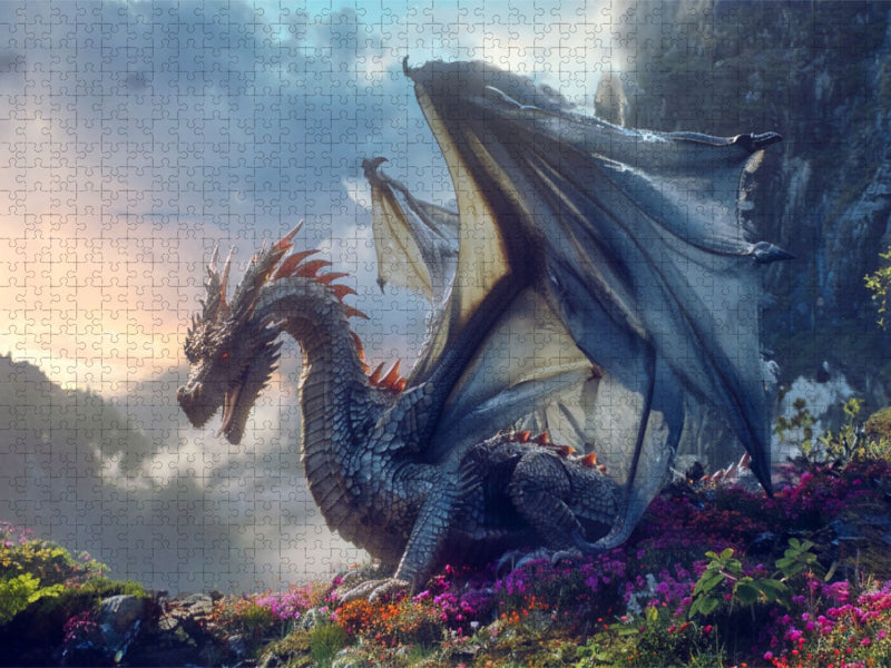 Ein Motiv aus dem Kalender Das Jahr der Drachen - CALVENDO Foto-Puzzle'