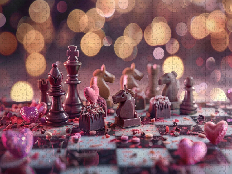 Herzliche Pralines - CALVENDO Foto-Puzzle'