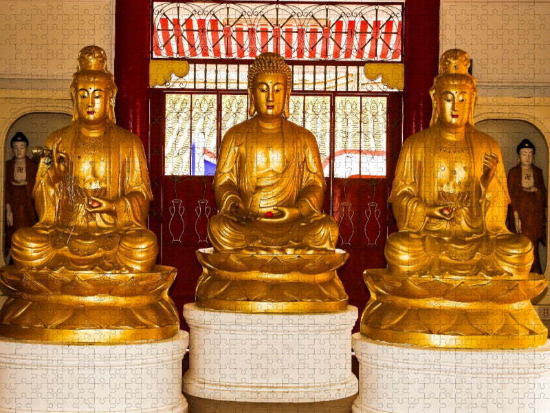 Kek lok si Tempel, PenangMalaysia,Asien - CALVENDO Foto-Puzzle'