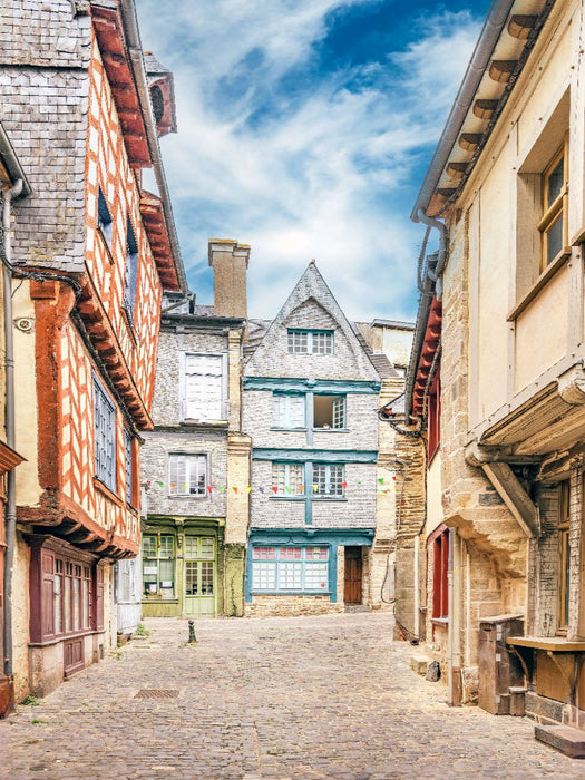 Vieille ville de Vitré - CALVENDO Foto-Puzzle'