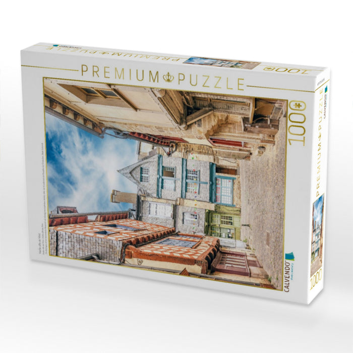 Vieille ville de Vitré - CALVENDO Foto-Puzzle'