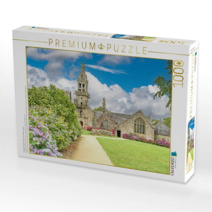 Chapelle Sainte-Marie-du-Ménez-Hom - CALVENDO Foto-Puzzle'