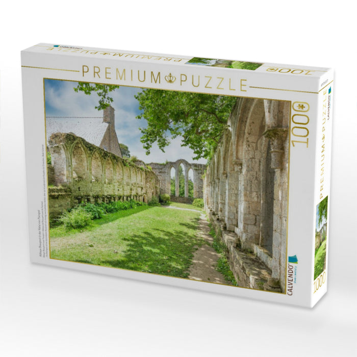 Abbaye Beauport in der Nähe von Paimpol - CALVENDO Foto-Puzzle'