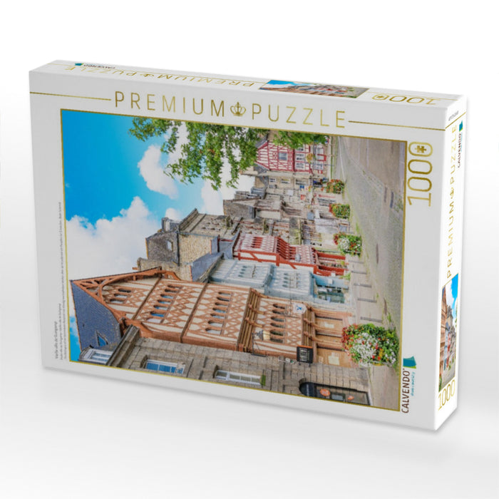 Vieille ville de Guingamp - CALVENDO Foto-Puzzle'