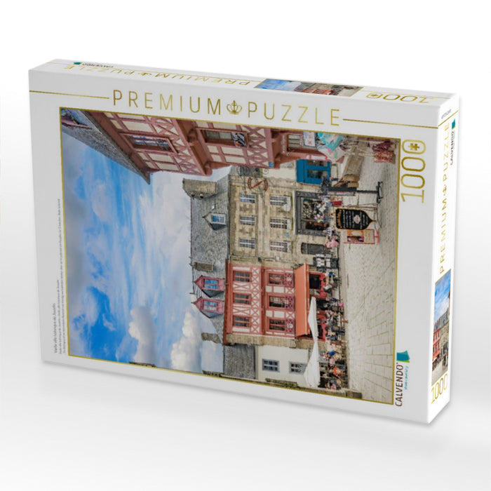 Vieille ville historique de Josselin - CALVENDO Foto-Puzzle'