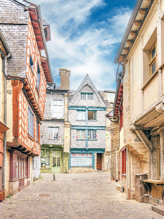 Vieille ville de Vitré - CALVENDO Foto-Puzzle'