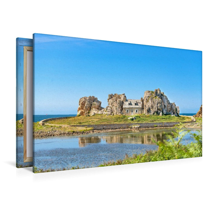 Premium Textil-Leinwand Ein Motiv aus dem Kalender Sagenhafte Bretagne