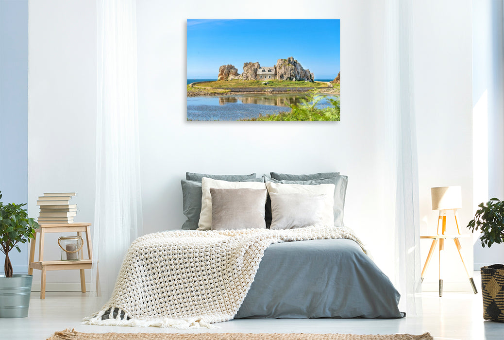 Premium Textil-Leinwand Ein Motiv aus dem Kalender Sagenhafte Bretagne