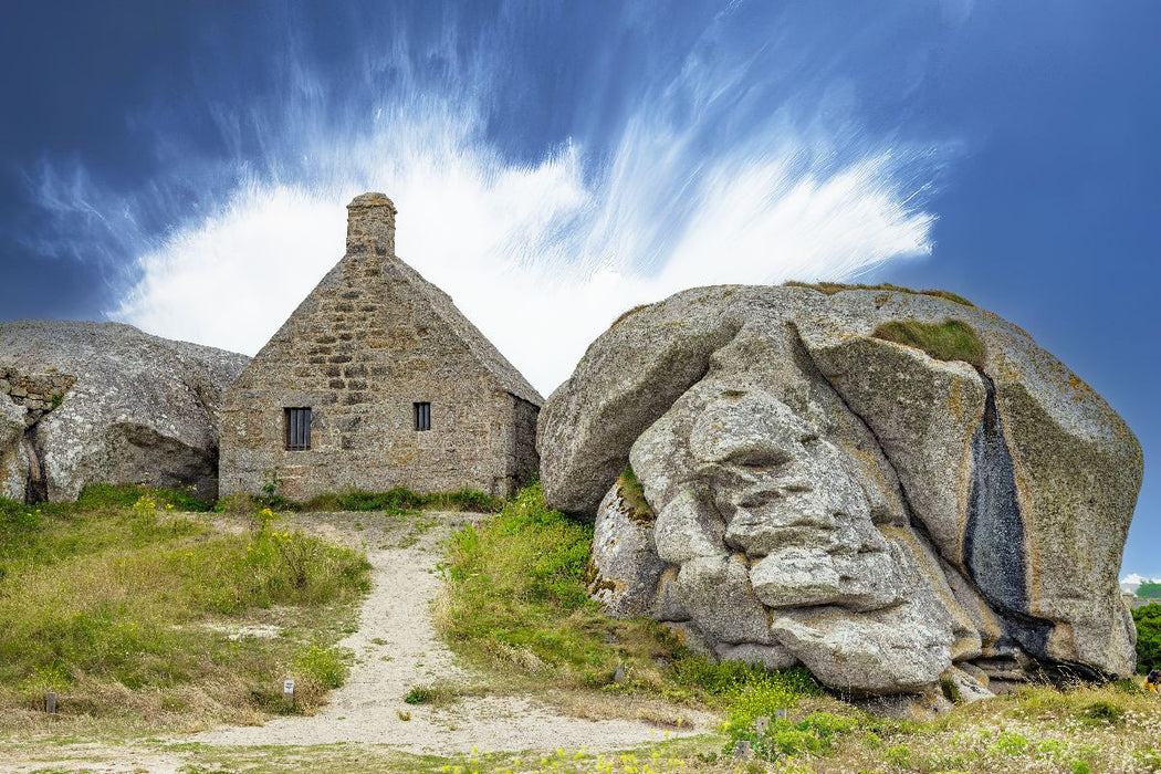 Premium Textil-Leinwand Meneham