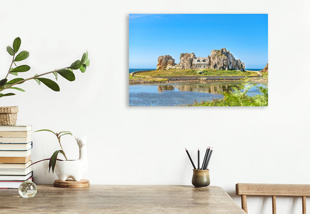 Premium Textil-Leinwand Ein Motiv aus dem Kalender Sagenhafte Bretagne