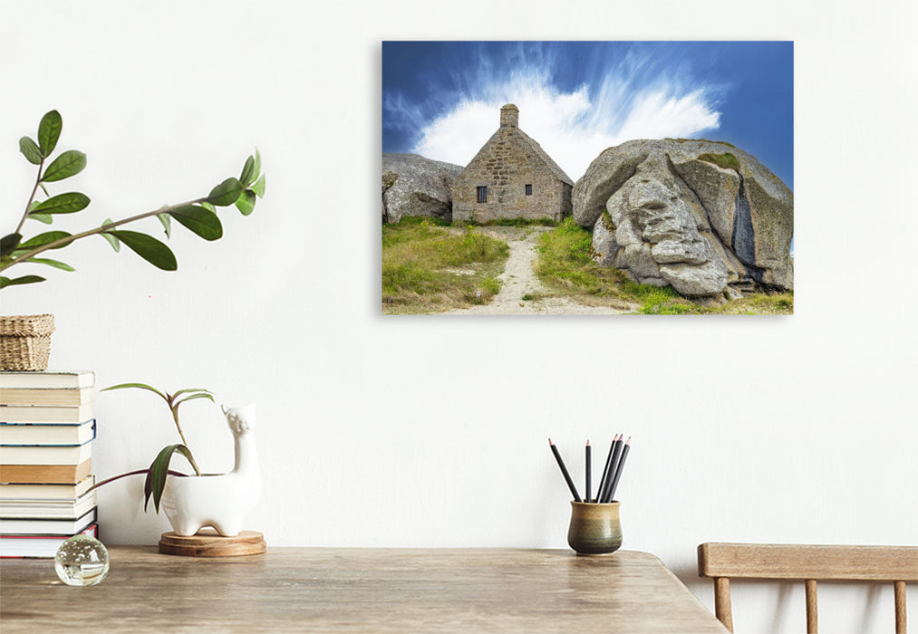 Premium Textil-Leinwand Meneham