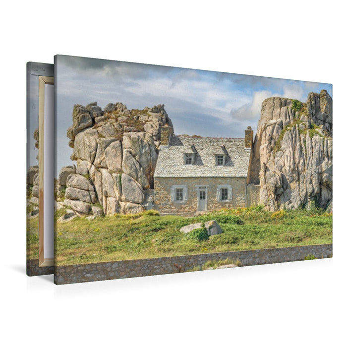 Premium Textil-Leinwand Le goeffre de Plougrescant