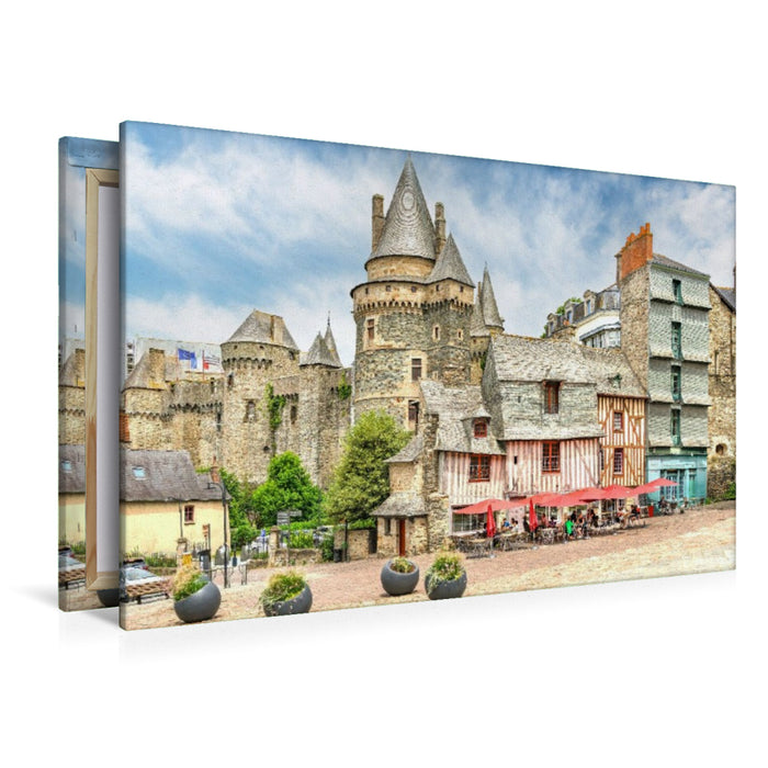 Premium Textil-Leinwand Vitré