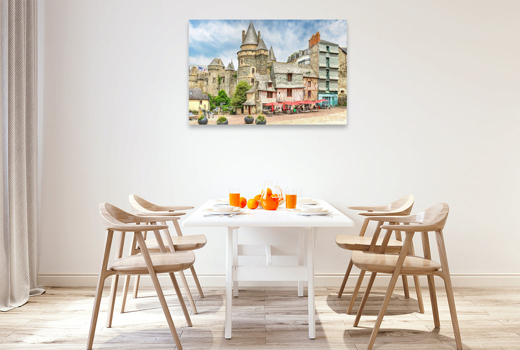 Premium Textil-Leinwand Vitré