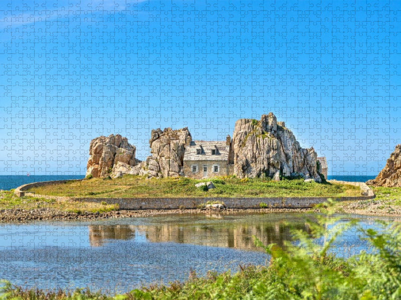 Le gouffre de Plougrecant - CALVENDO Foto-Puzzle'