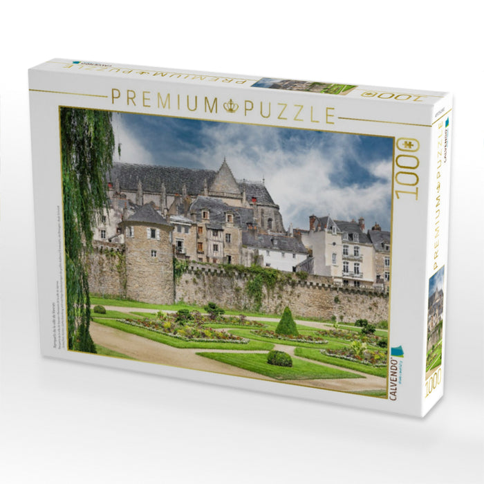 Remparts de la ville de Vannes - CALVENDO Foto-Puzzle'